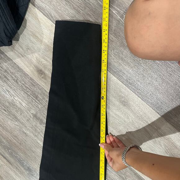 Burberry London Black Pinstripe Track Pants Size 48 - Picture 9 of 9